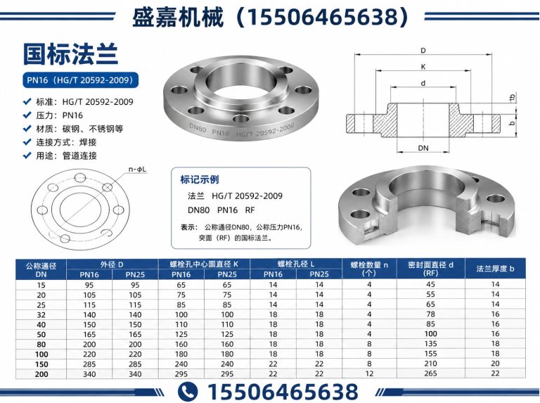 高唐县锻打法兰展示图